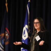 1st contestant, Kate Lucas (Biology, AWRI)